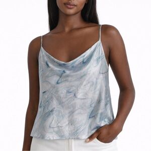 Dynamite Satin Cowl Neck Cami